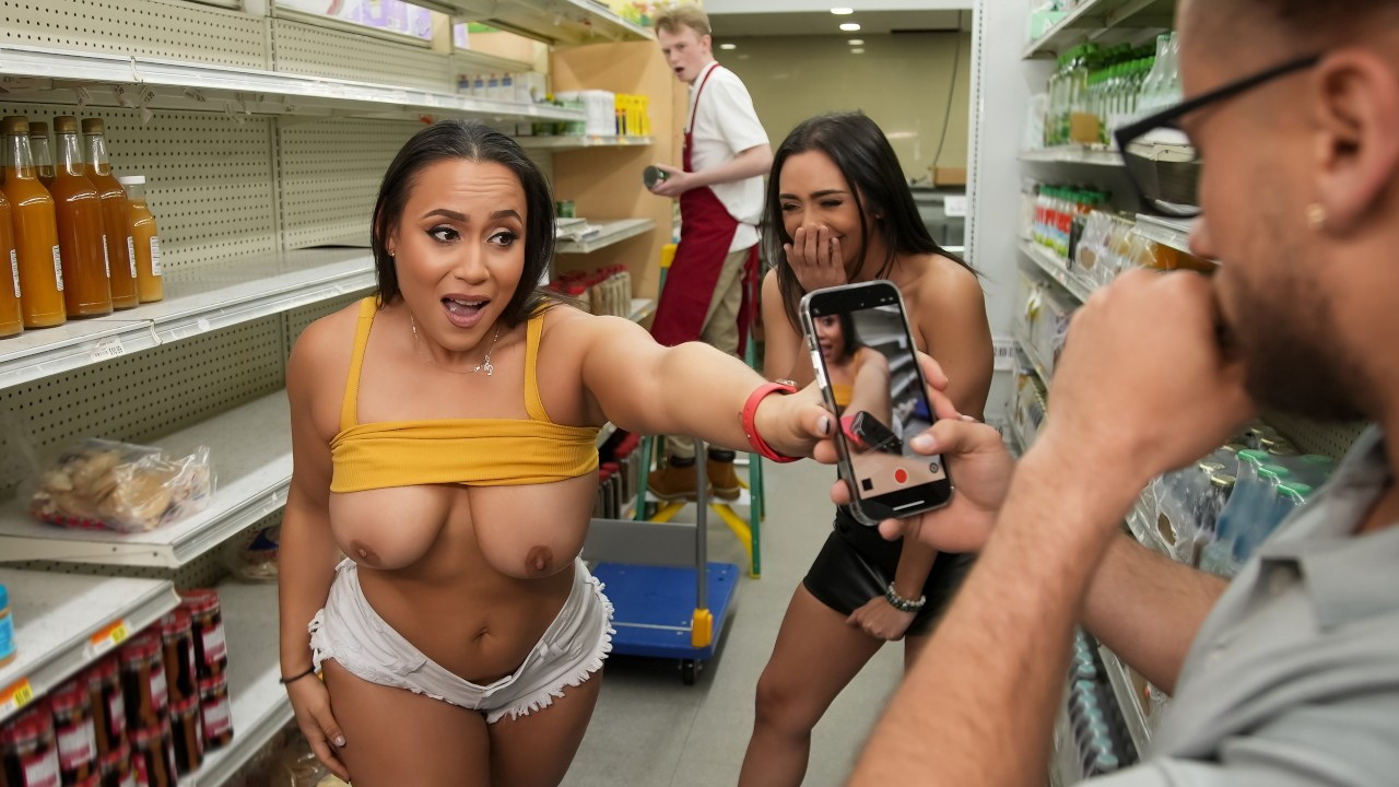 Supermercado skanks follar y squirt con chicos aleatorios