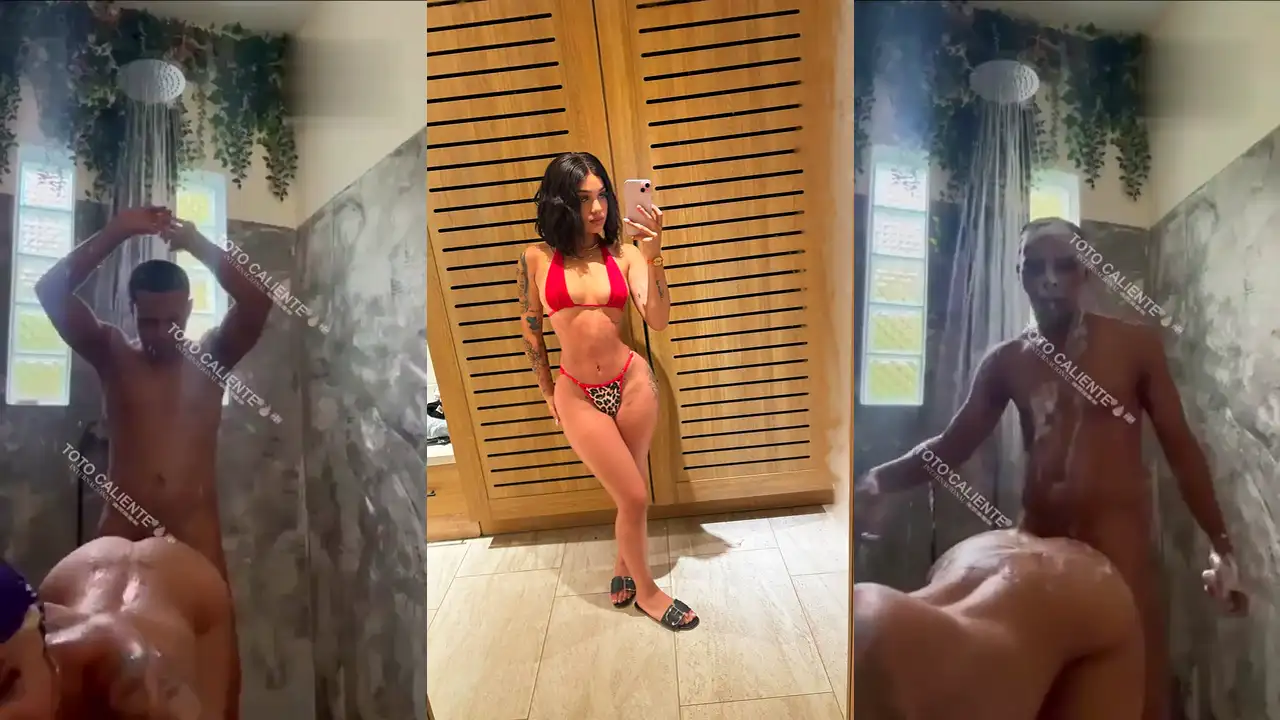 Masha singando bien rico en la ducha